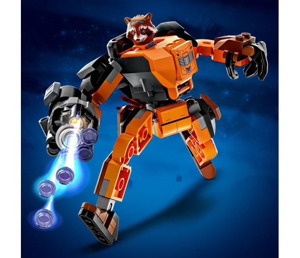 LEGO Marvel 76243 Mechaniczna zbroja Rocketa - 1091296 - zdjęcie 4